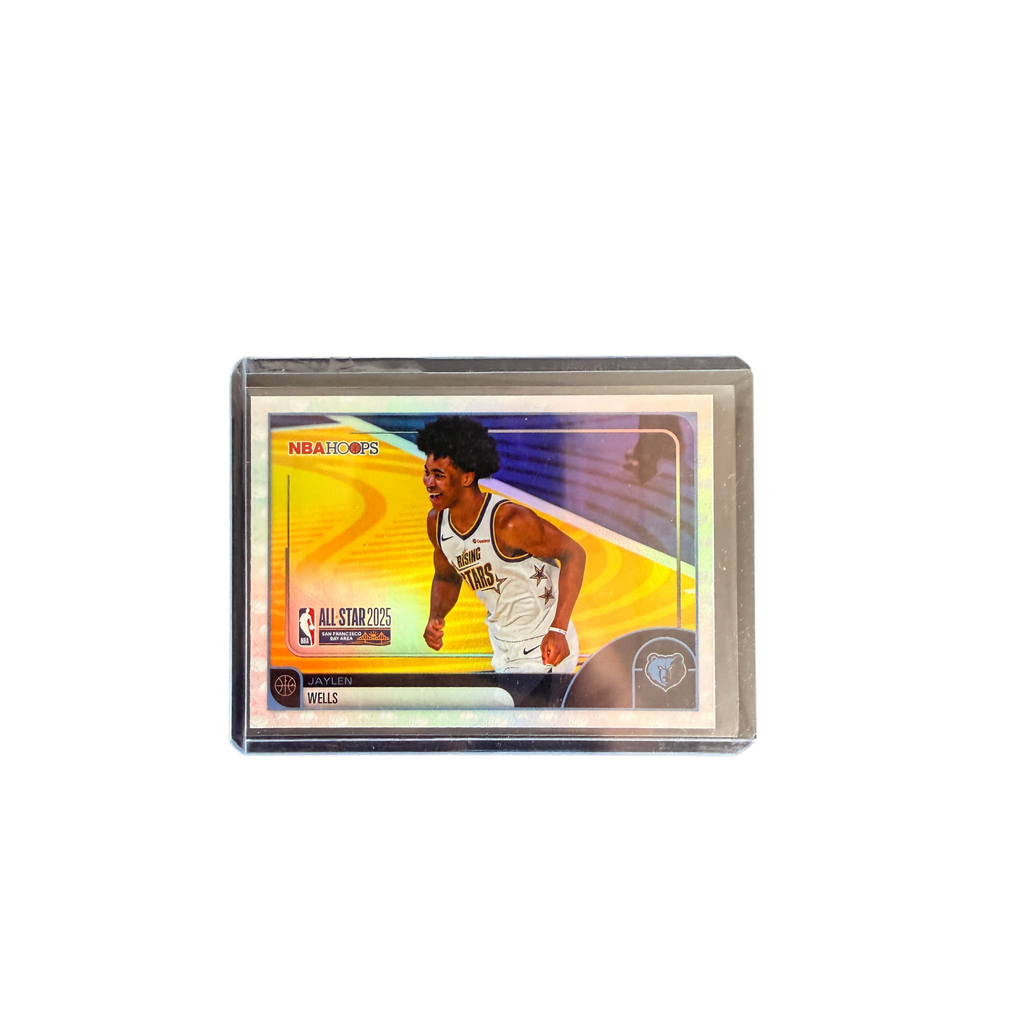2025-26 Topps NBA Hoops | Jaylen Wells #295 All Star Holo | Basketball Border