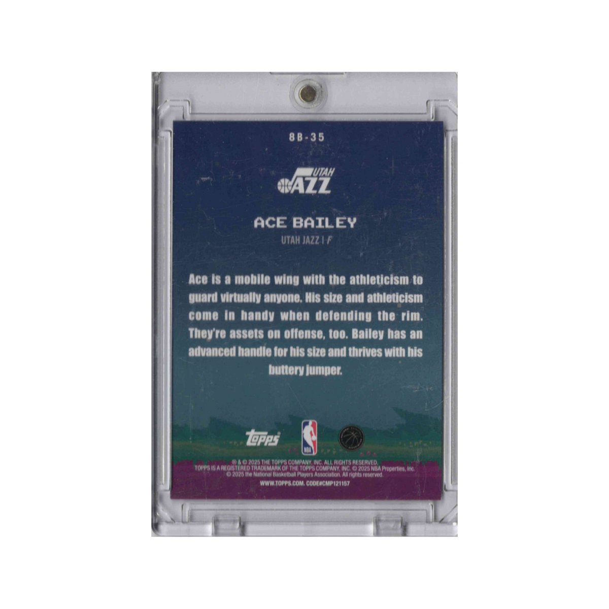 2025-2026 Topps 8-Bit Ballers | Ace Bailey #8B-35 | Base (RC)