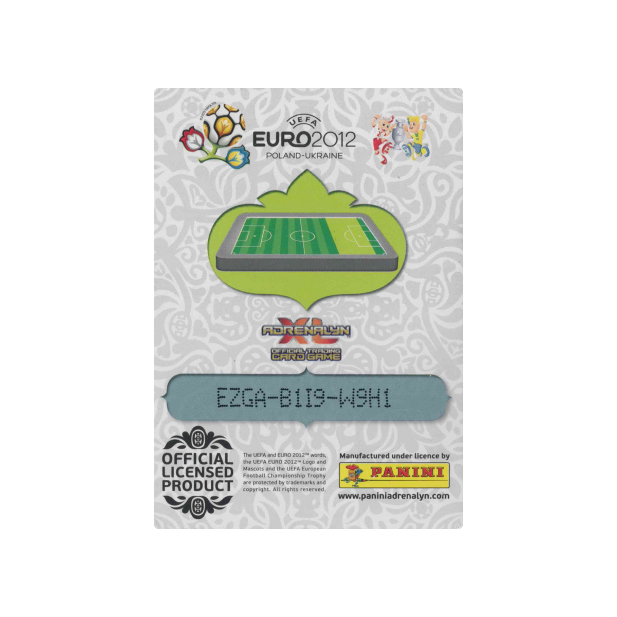 2012 Panini Adrenalyn XL UEFA Euro 2012 Limited Edition | Nicklas Bendtner | Insert