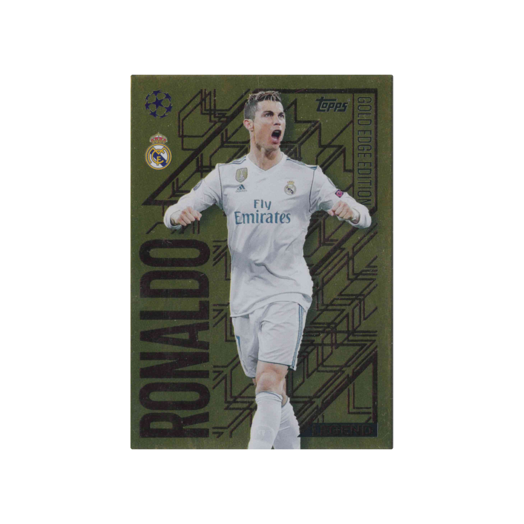 2024-2025 Topps Match Attax UCC | Cristiano Ronaldo #GE7 | Gold Edge Edition