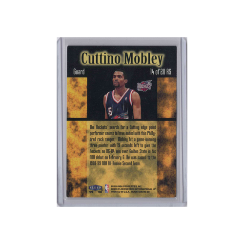 1999-2000 Fleer Tradition Rookie Sensations | Cuttino Mobley #14 RS