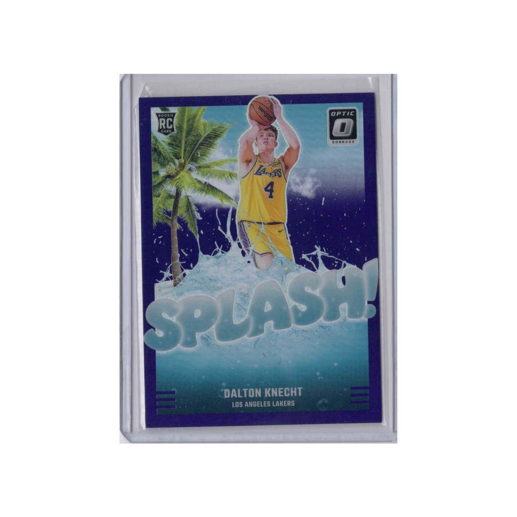 2024-2025 Donruss Optic Splash | Dalton Knecht RC | Purple Prizm