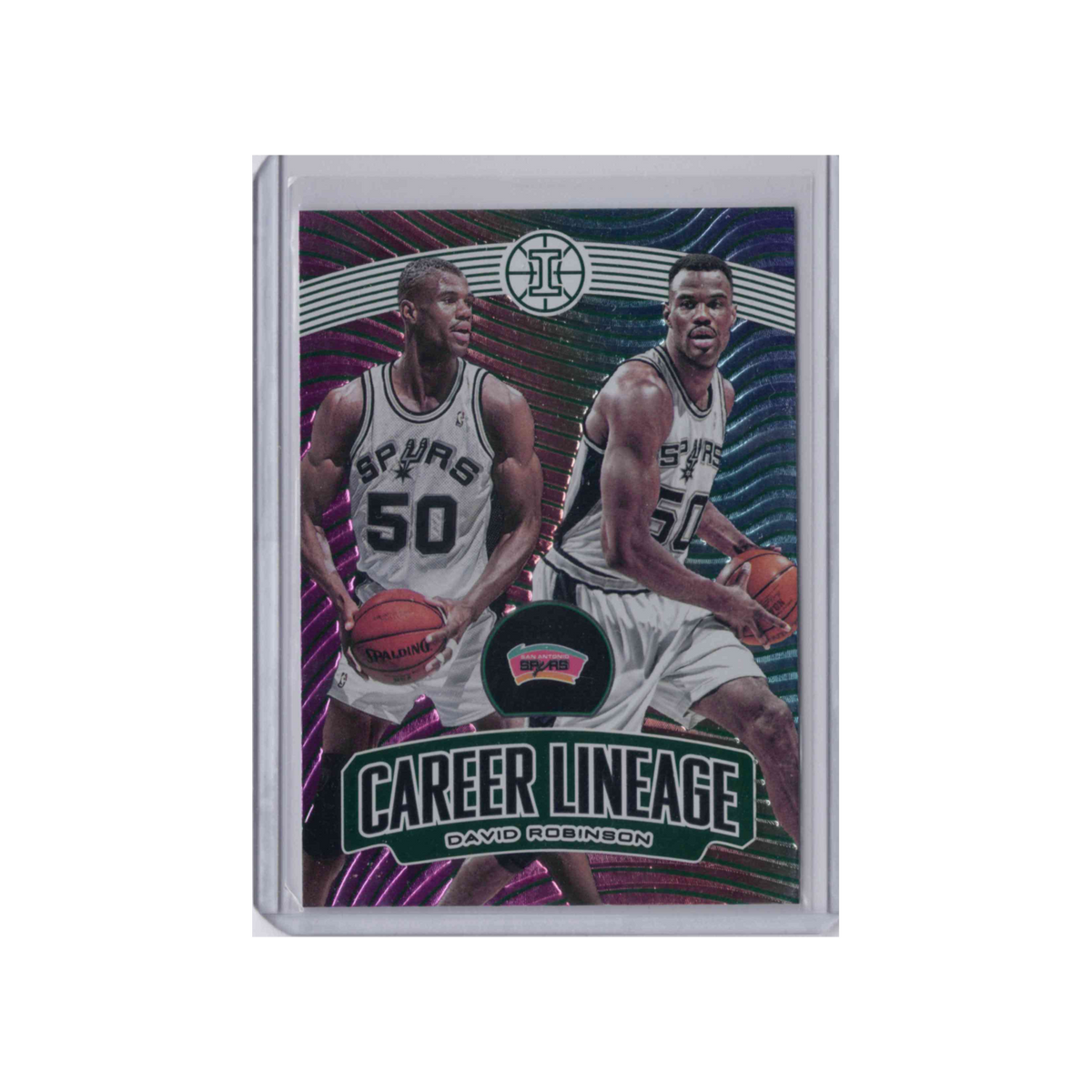2019-2020 Panini Illusions | David Robinson | Career Lineage Sapphire