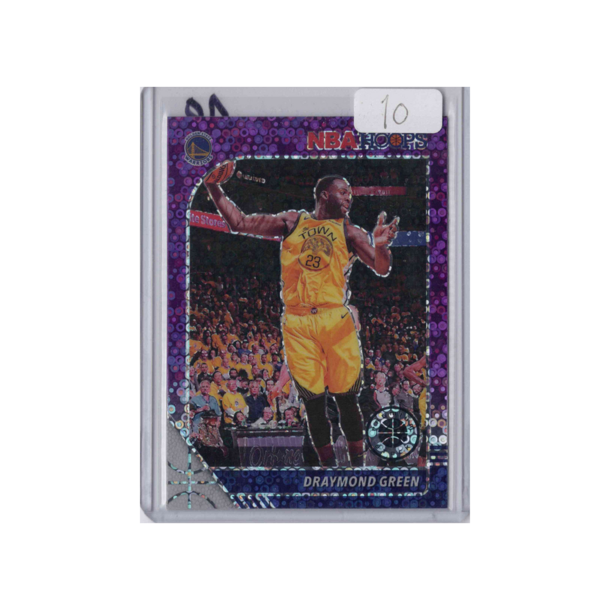 2019-2020 Panini NBA Hoops | Draymond Green #62  | Green Purple Disco Prizm