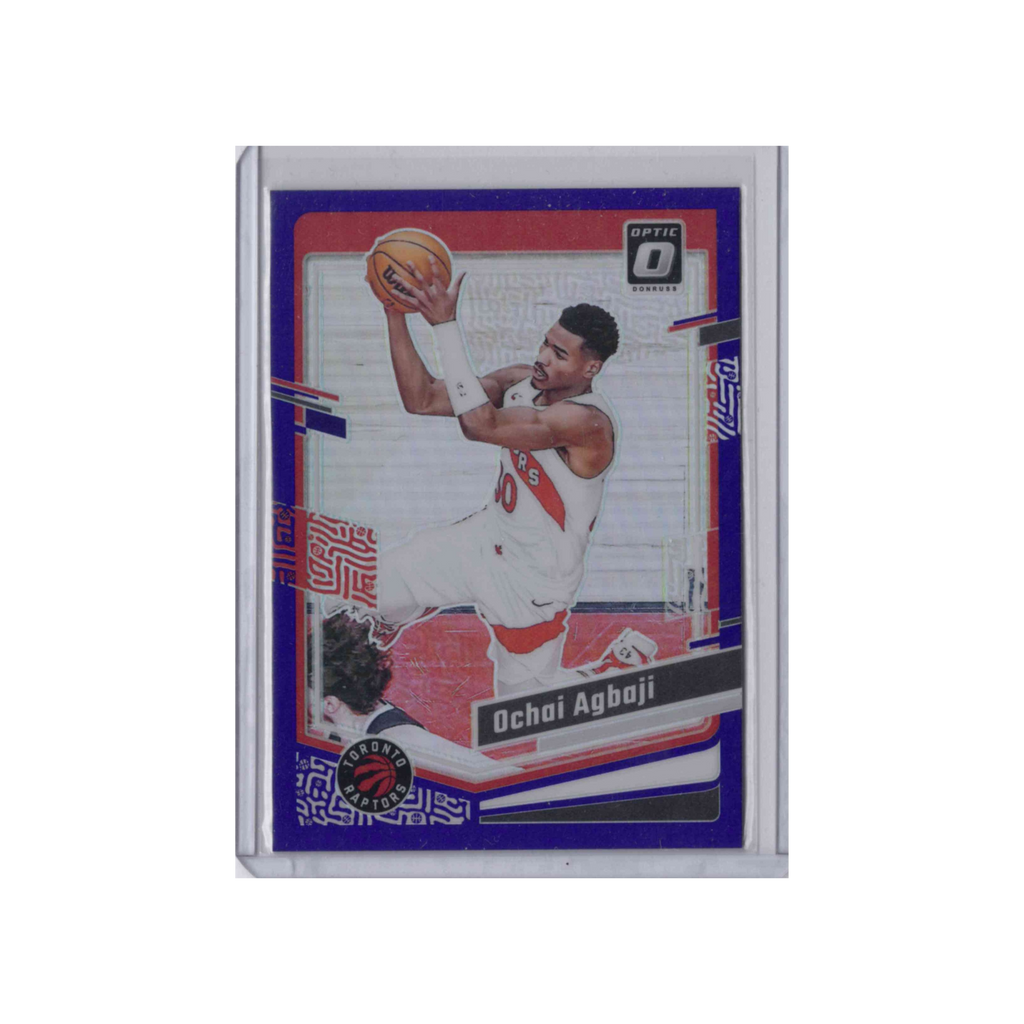 2023-2024 Donruss Optic | Ochai Agbaji #156  | Purple Prizm