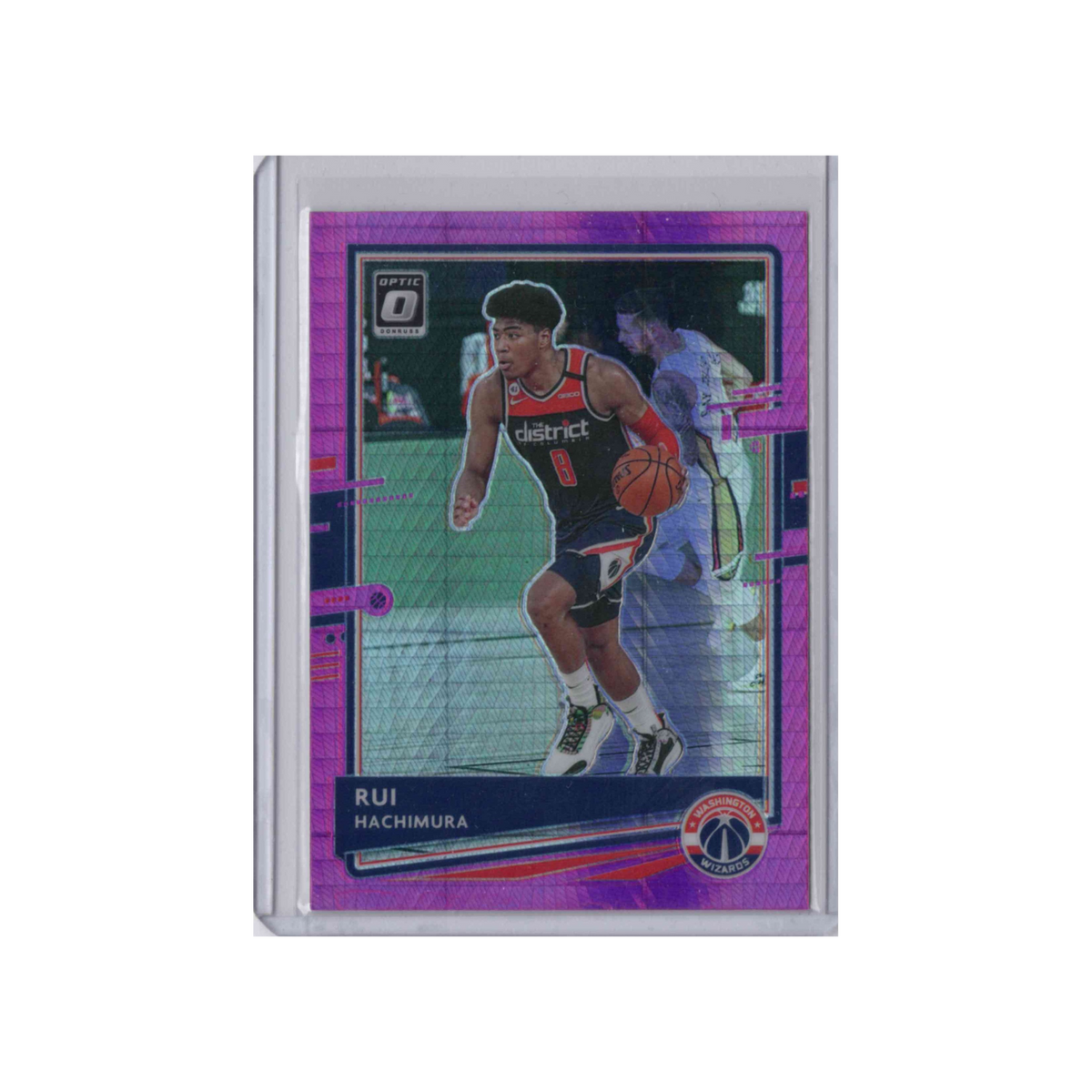 2020-2021 Donruss Optic | Rui Hachimura #67  | Pink Hyperprizm
