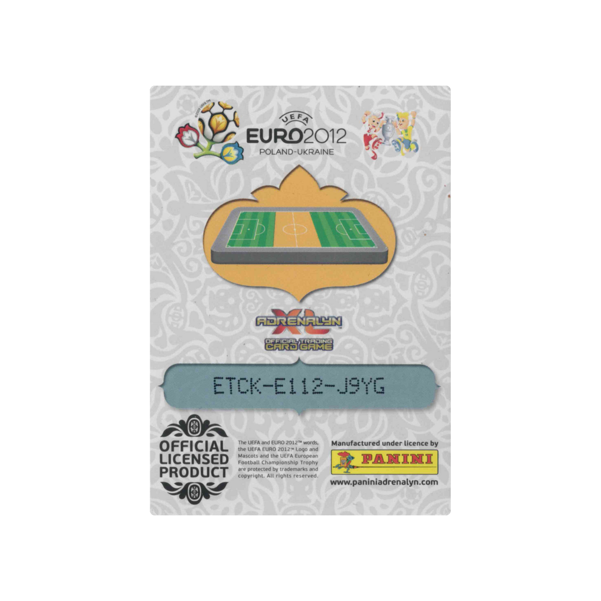 2012 Panini Adrenalyn XL UEFA Euro 2012 Limited Edition | Christian Eriksen | Insert