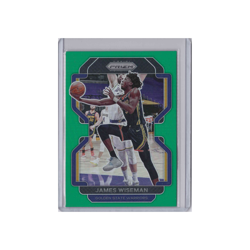 2021-2022 Panini Prizm | James Wiseman #61 | Green Prizm