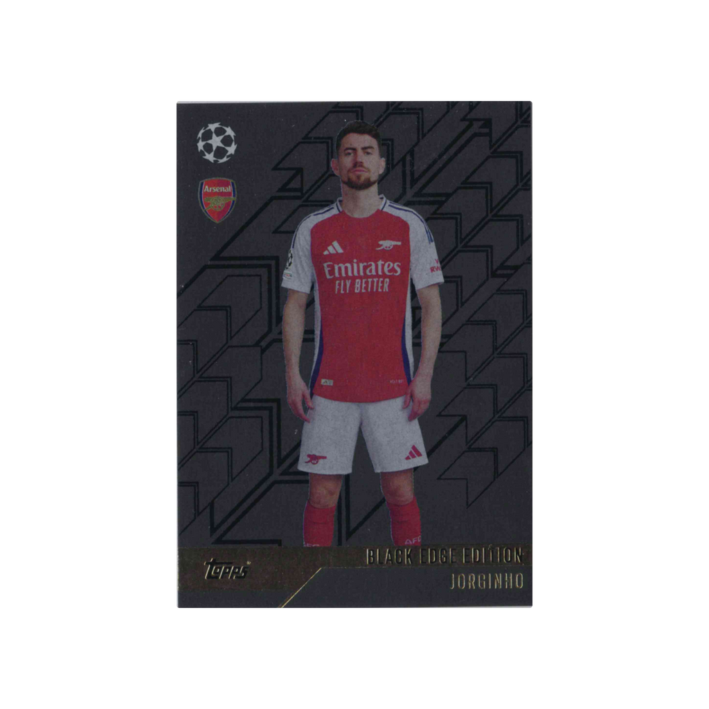 2024-2025 Topps Match Attax UCC | Jorginho #BE4 | Black Edge Edition