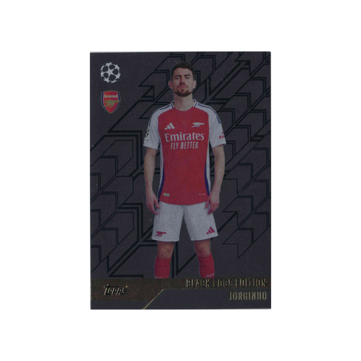 2024-2025 Topps Match Attax UCC | Jorginho #BE4 | Black Edge Edition