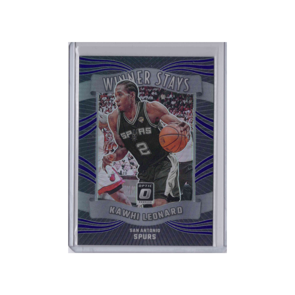 2023-2024 Donruss Optic Winner Stays | Kawhi Leonard #18 | Purple Prizm