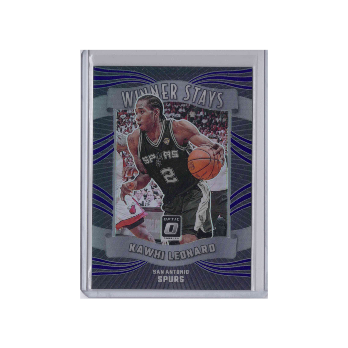 2023-2024 Donruss Optic Winner Stays | Kawhi Leonard #18 | Purple Prizm