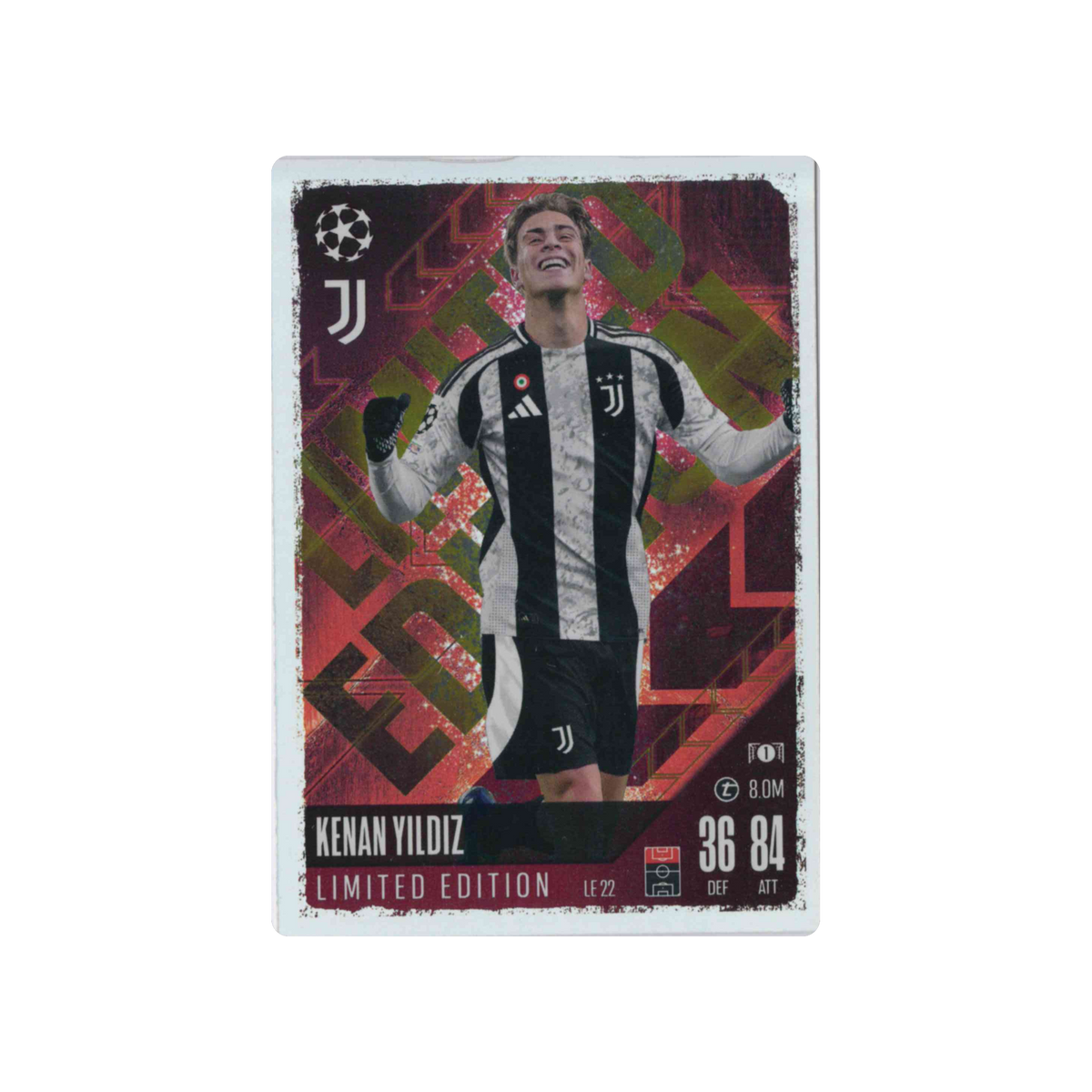 2024-2025 Topps Match Attax UCC | Kenan Yildiz #LE22 | Limited Edition