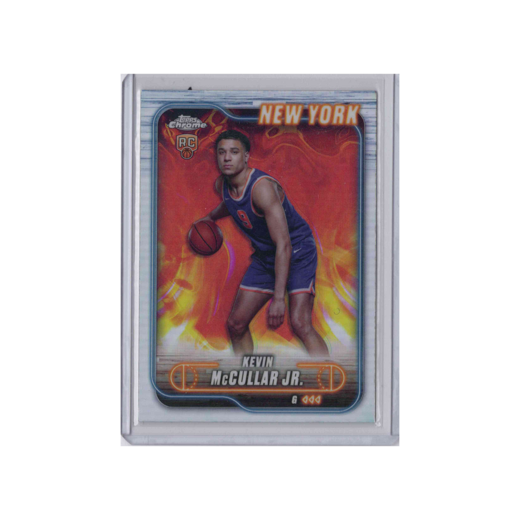 2024-2025 Topps Chrome | Kevin McCullar Jr. #150 (RC) | Refractor
