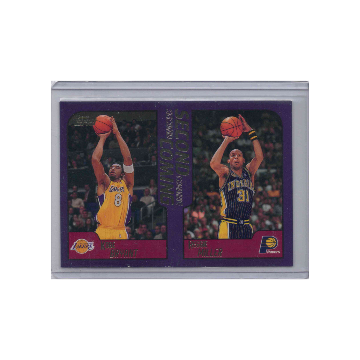 2000-2001 Topps Second Coming | Kobe Bryant & Reggie Miller #292 | Base