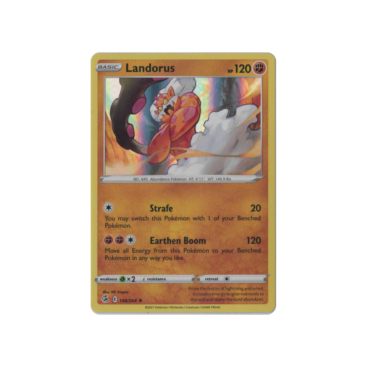 Landorus | Fusion Strike #148/264