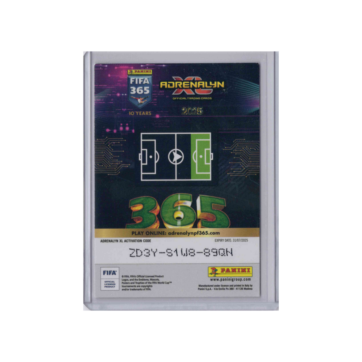 2025 Panini Adrenalyn XL FIFA 365 The Best | Lionel Messi #430 | Insert