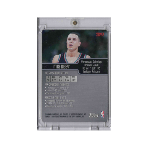 1998-1999 Topps Season's Best | Mike Bibby #SB29 | Base