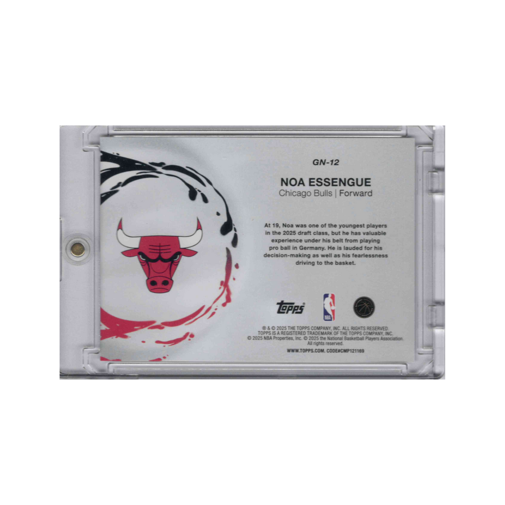 2025-2026 Topps Generation Now | Noa Essengue #GN-12 | Sandglitter