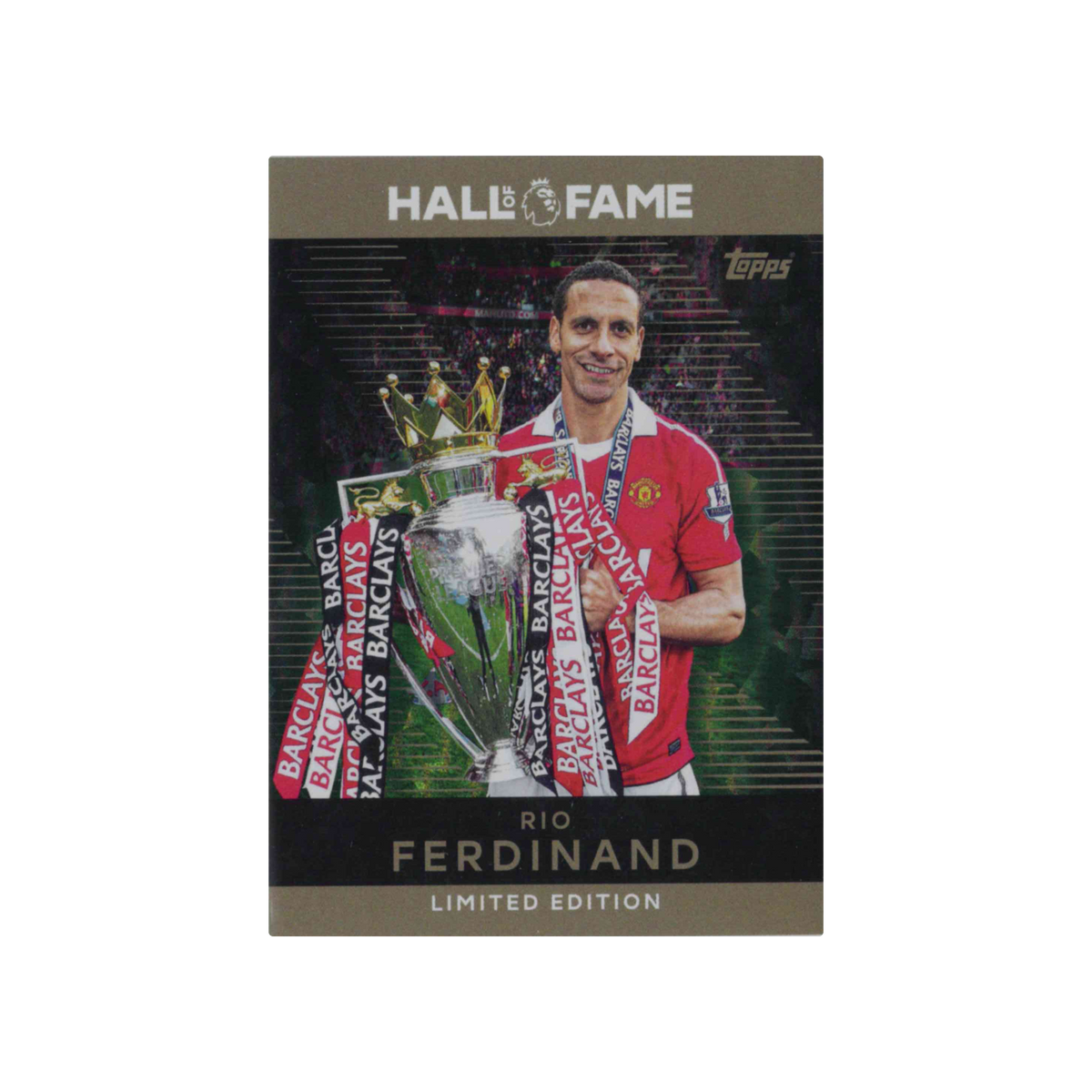 2025-2026 Topps Premier League | Rio Ferdinand #HOF6 | Hall of Fame Limited Edition