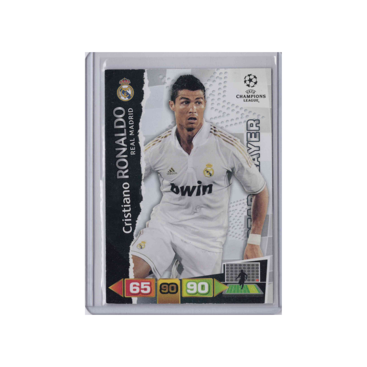 2011-2012 Panini Adrenalyn XL UEFA Champions League Star Player | Cristiano Ronaldo | Insert