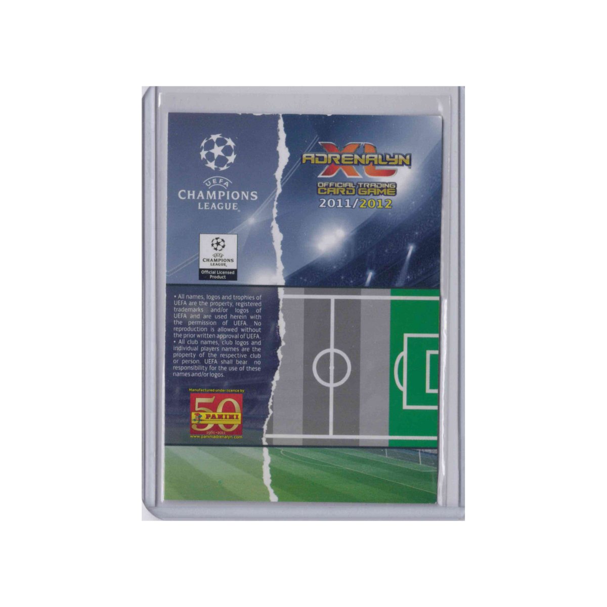 2011-2012 Panini Adrenalyn XL UEFA Champions League Star Player | Cristiano Ronaldo | Insert