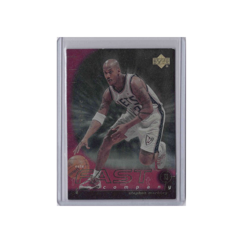 2001-2002 Upper Deck Reserve Fast Company | Stephon Marbury #FC6