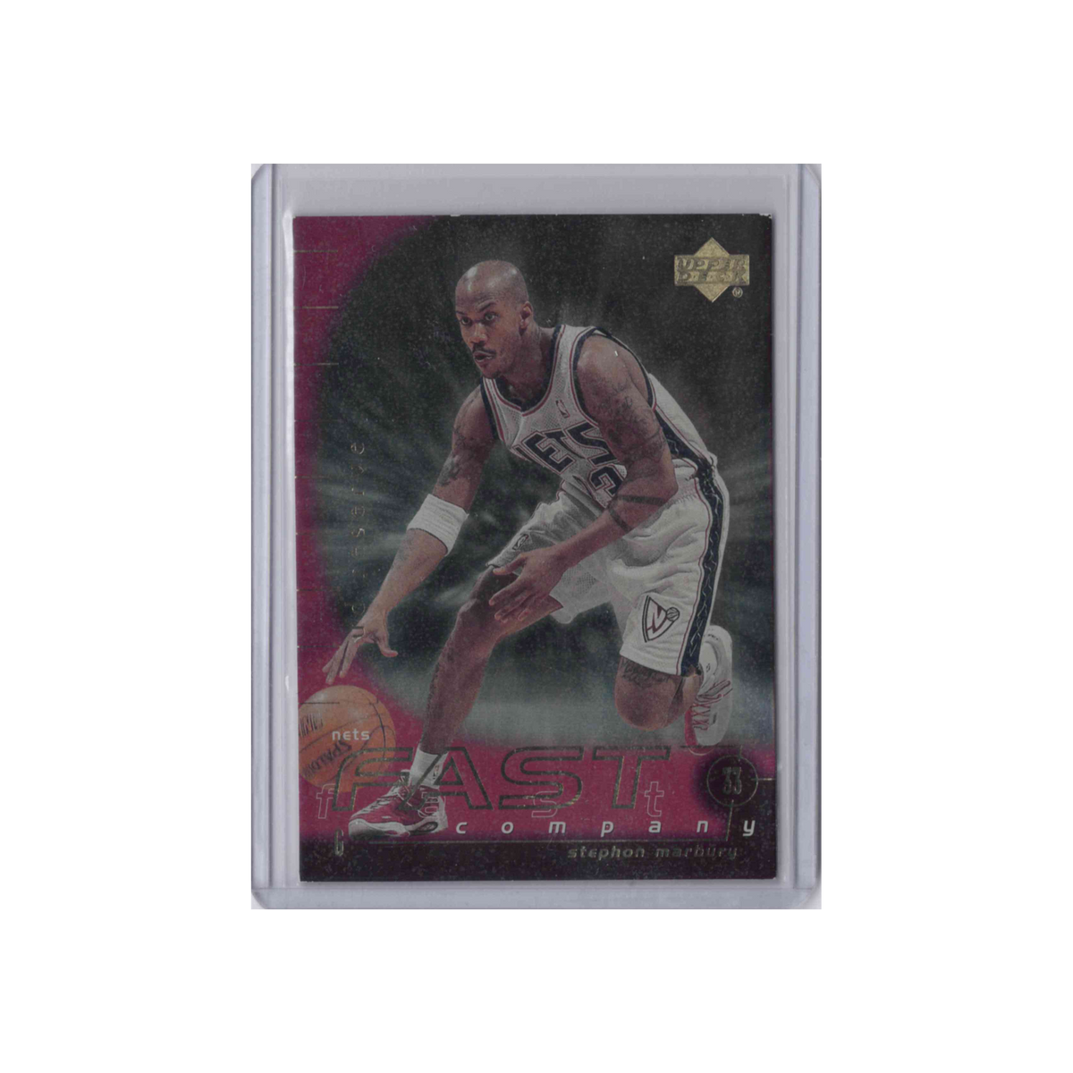 2001-2002 Upper Deck Reserve Fast Company | Stephon Marbury #FC6