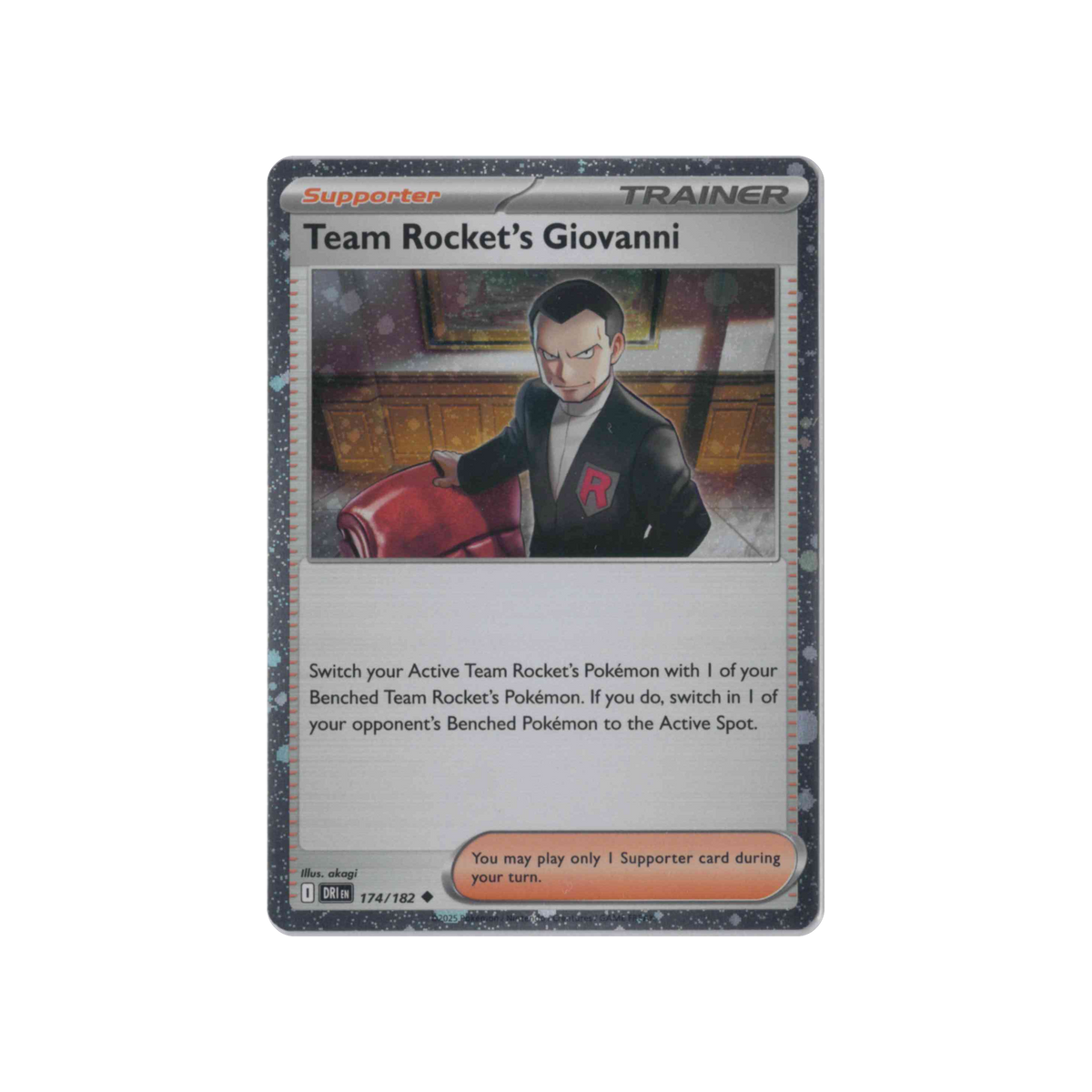 Team Rocket's Giovanni | Destined Rivals #174/182 | Cosmos Holo