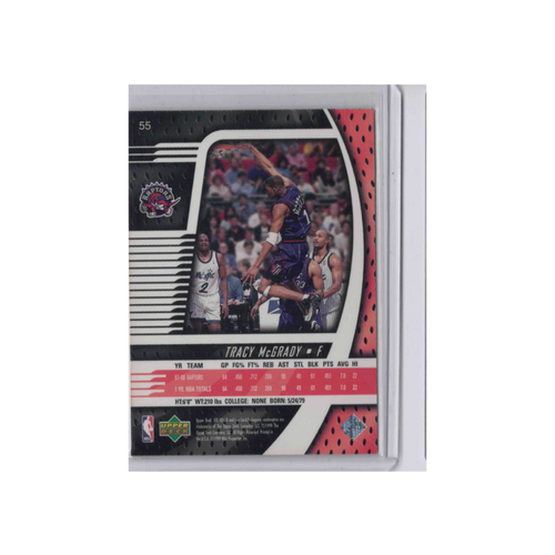 1999-2000 Upper Deck Ionix | Tracy McGrady #55 | Base